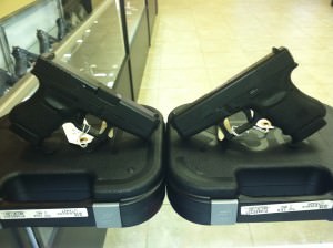 Twin Glock 36's