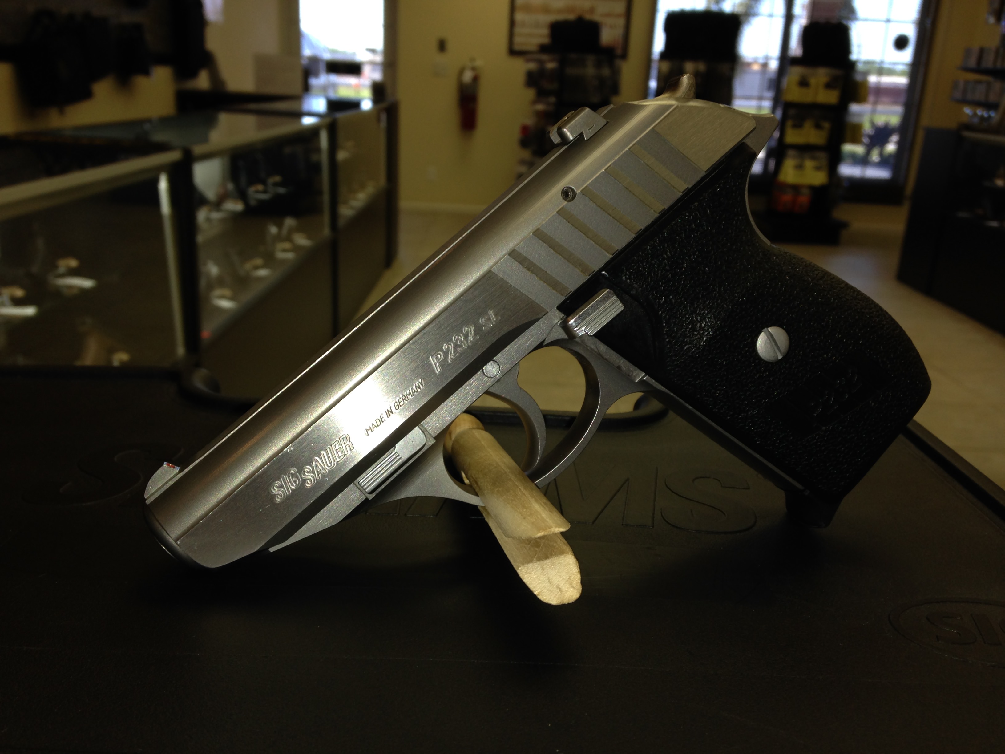 Used Sig Sauer P230 and Sig Sauer P232SL on 04/03/14...