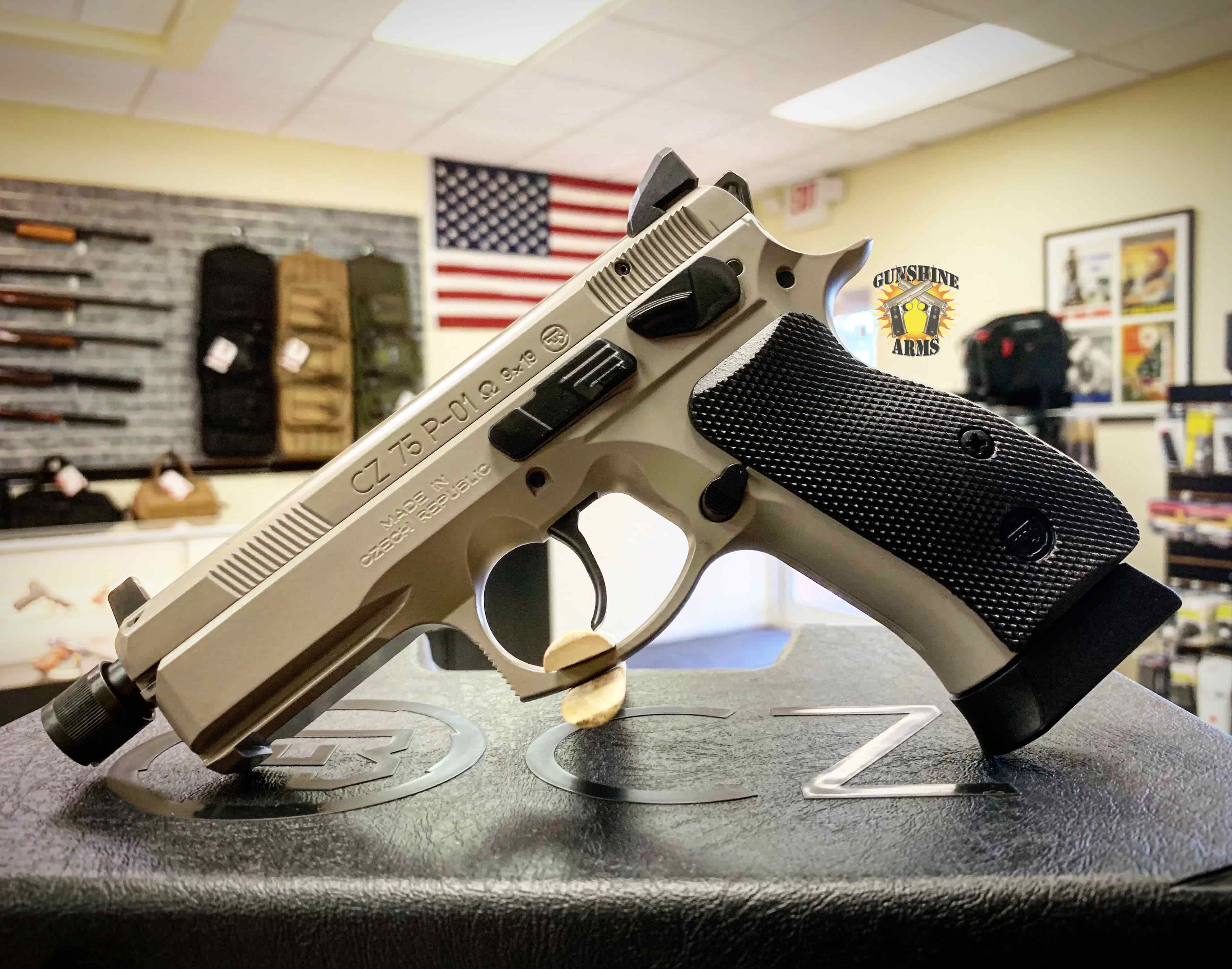 CZ P 01 Urban Grey Suppressor Ready Gunshine Arms