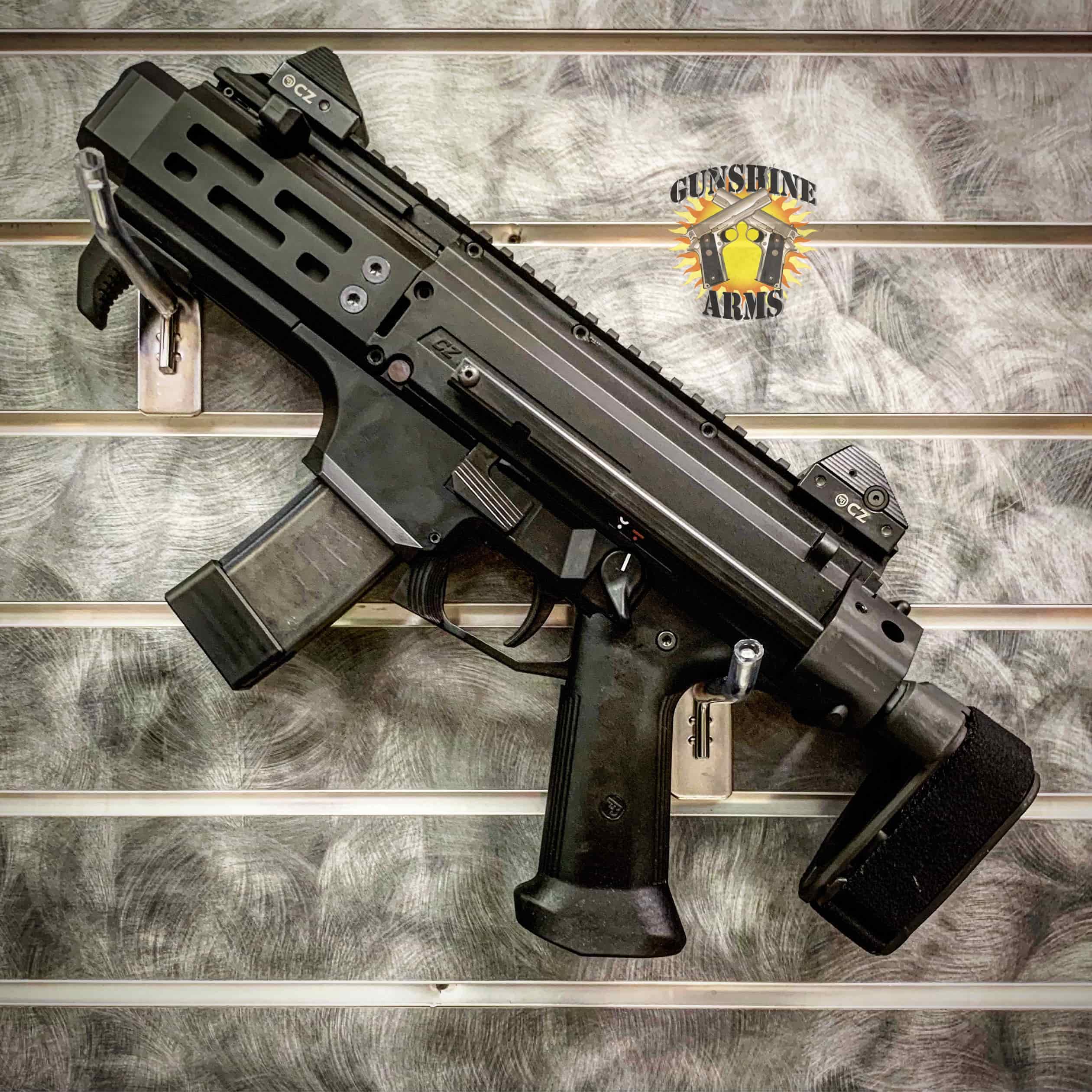 CZ Scorpion EVO 3 S2 Pistol Micro w/ Brace - Gunshine Arms