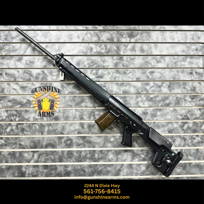 SIG 550 sniper rifle – SIG SG 550-1 Sniper full left-side view showing SAN Imports receiver markings, handguard, and folded bipod